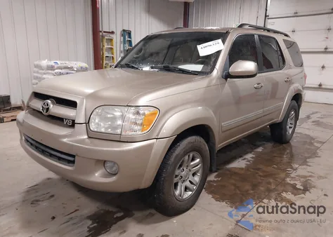2007 Toyota Sequoia Sr5 V8 from USA, damaged, VIN 5TDBT44A67S281965